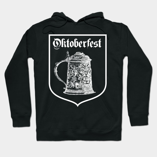 Beer Stein Drawing, Oktoberfest Hoodie by cartogram